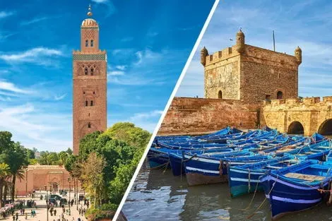 Combiné hôtels Marrakech et Essaouira en Riad marrakech Maroc