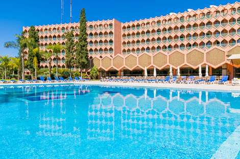 Maroc-Marrakech, Hôtel Atlas Asni 4*
