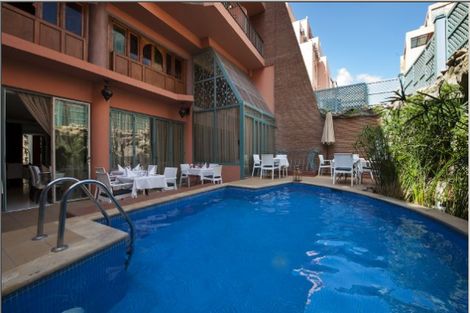 Maroc-Marrakech, Hôtel Le Caspien 3*