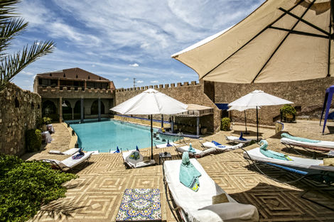 Maroc-Marrakech, Hôtel Le Kasbah Mirage