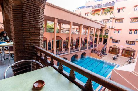 Maroc-Marrakech, Hôtel Oudaya & Spa 3*