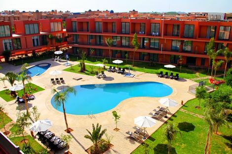 Maroc-Marrakech, Hôtel Rawabi 4*