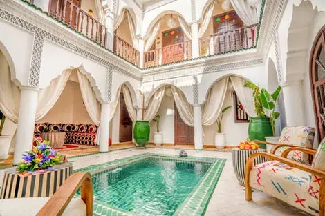vol+hotel Sejour Riad Lalla Azalay (Ex Riad Ekla) Maroc Marrakech