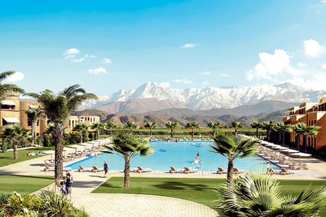 Maroc-Marrakech, Hôtel Aqua Mirage 4*
