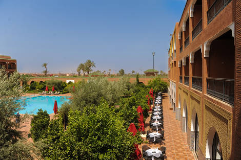 Hôtel Riad Ennakhil & Spa marrakech Maroc
