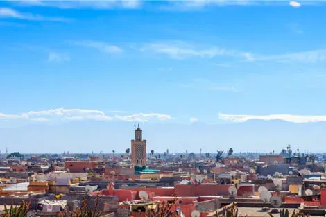 Vue sur Marrakech