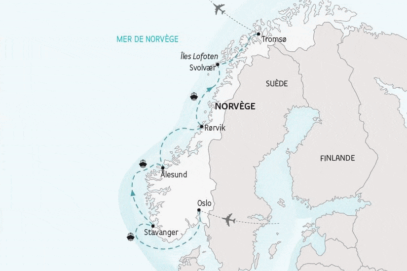 Croisière Le Royaume Boréal oslo Norvege