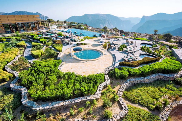 Oman : Hôtel Anantara Al Jabal Al Akhdar Resort