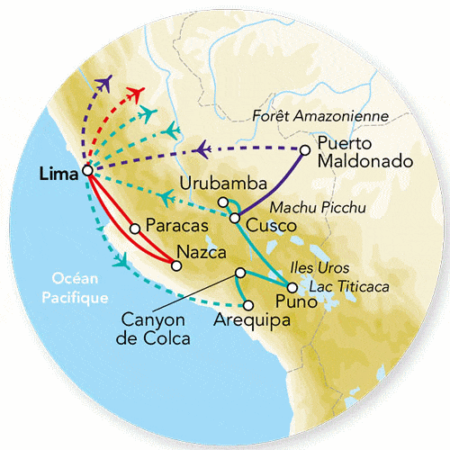 Circuit Explorations du Pérou & Séjour Amazonie - Spécial Fête « Inti Raymi » lima Perou