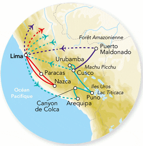 Circuit Explorations du Pérou - Spécial Fête « Inti Raymi » lima Perou