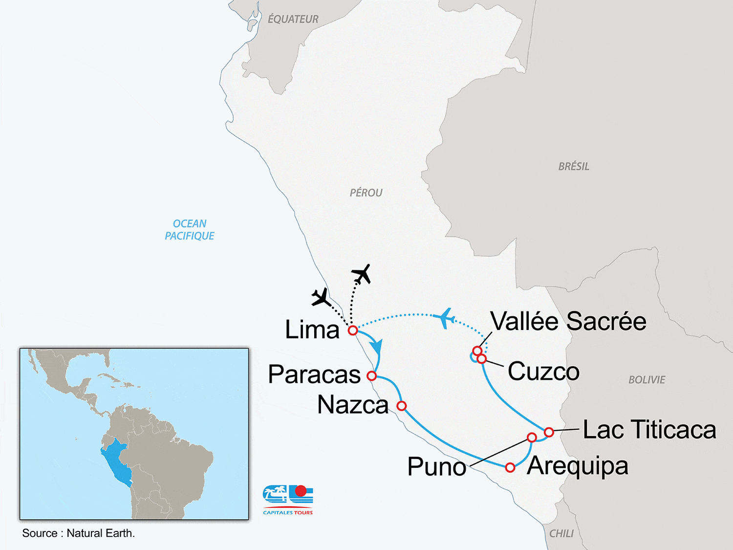Circuit Découverte du Pérou lima Perou