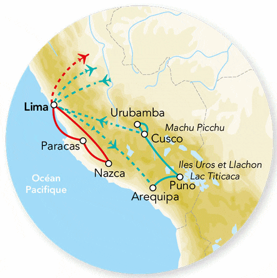 Circuit Douceurs au Pays des Incas - lima Perou