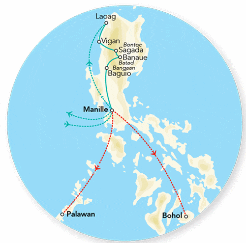 Circuit Immersion aux Philippines & séjour Palawan à El Nido - Limité à 12 pers. - en hôtel manille Philippines