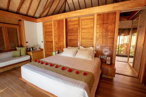 Hôtel Le Bora Bora By Pearl Resorts : chambre