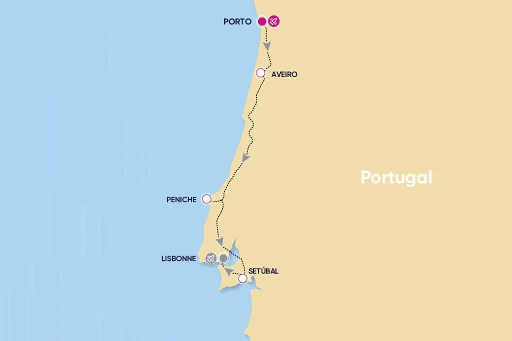 Autotour Découverte Envoûtante de la Lusitanie De Porto à Lisbonne porto Portugal