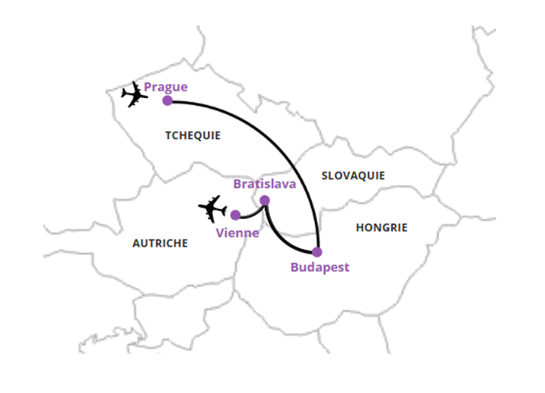 Circuit De la Bohème au Charme du Danube prague Republique Tcheque