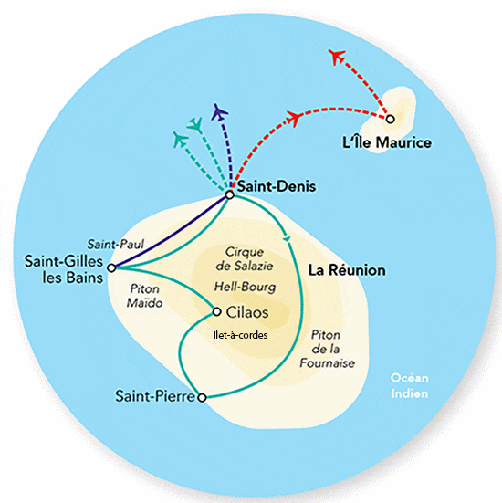 Autotour Sur les routes de l'île de la Réunion - Limité à 4 pers/véhicule saint_denis Reunion