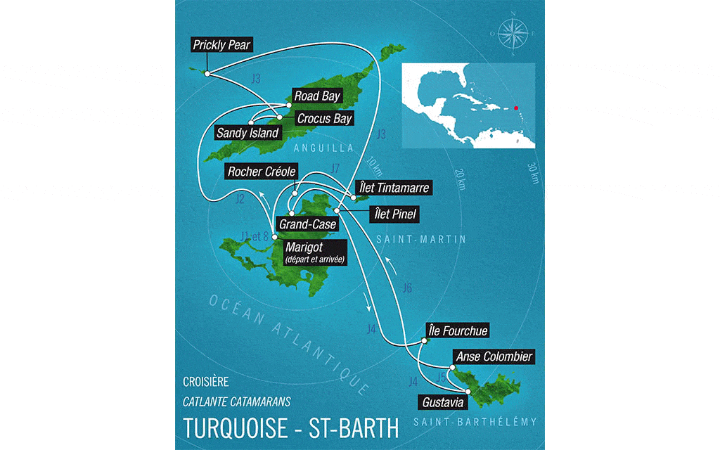 Croisière Turquoise Saint Barthélémy Catlante C600 Standard - 7 nuits saint_martin Saint Martin