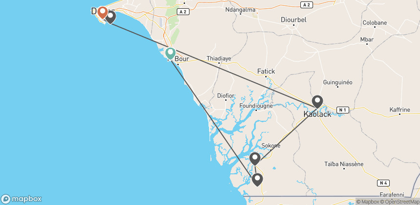 Circuit Au rythme de l'Afrique de l'Ouest : le Sénégal, terre de contrastes dakar Senegal