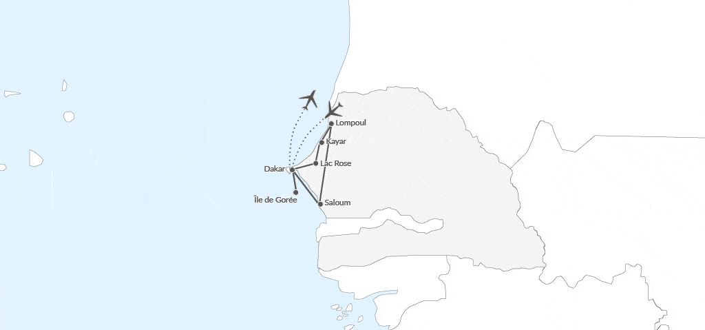 Circuit Sénégal Authentique- dakar Senegal