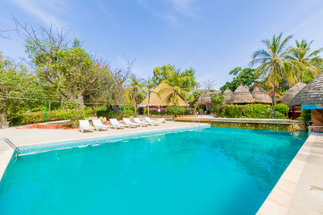 Senegal-Dakar, Hôtel Club les Bougainvillées 3*