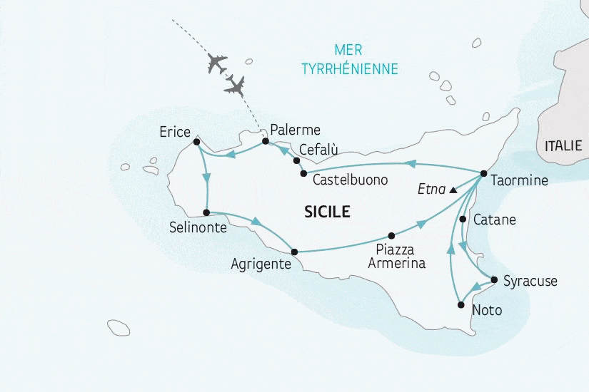 Circuit L'Essentiel de la Sicile Palerme Sicile et Italie du Sud