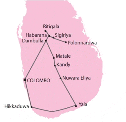 Circuit Aventure Sri Lankaise 4* en Privatif colombo Sri Lanka