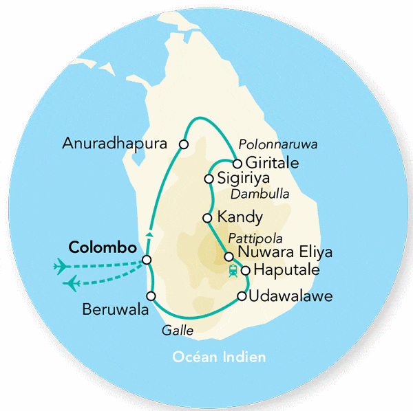 Circuit Immersion au Sri Lanka colombo Sri Lanka