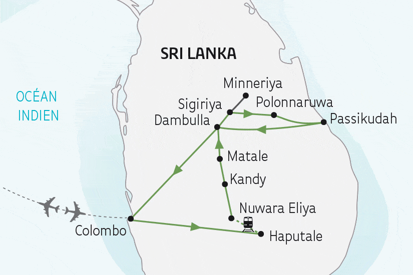 Circuit Splendeurs du Sri Lanka colombo Sri Lanka