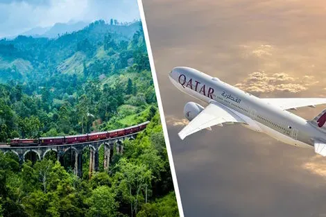 Circuit Splendeurs Insolites de Ceylan (collectif) avec vols Qatar Airways colombo Sri Lanka