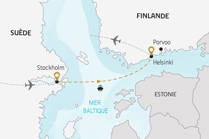 Combiné croisière et hôtel Nouvel An en Mer Baltique stockholm Suede