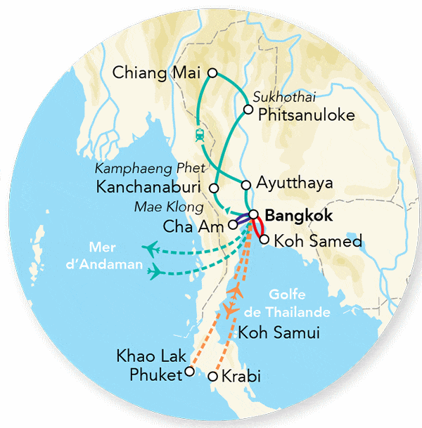 Circuit Immersion en Thaïlande 2024 bangkok Thailande