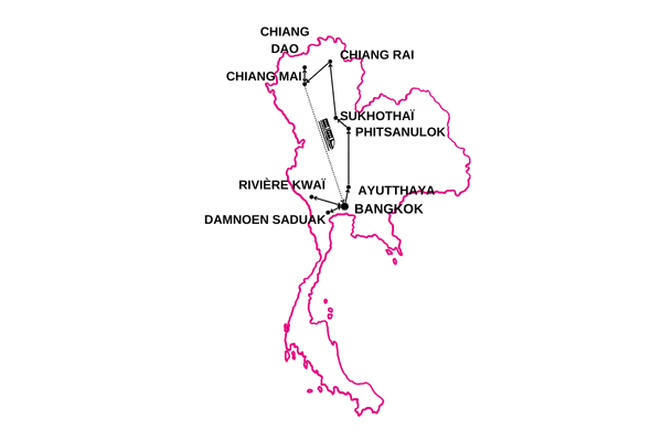 Circuit Siam Insolite, Des Tribus du Nord aux Temples Khmers en Privatif bangkok Thailande