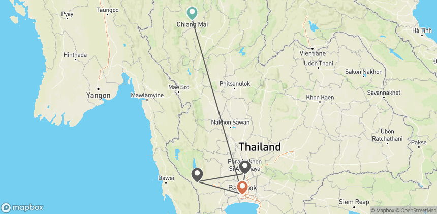 Circuit Douceur du Siam : Voyage Thai en adresses d'exceptions bangkok Thailande