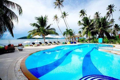 Thailande-Koh Samui, Hôtel Centra Coconut Beach Resort Samui 3* sup