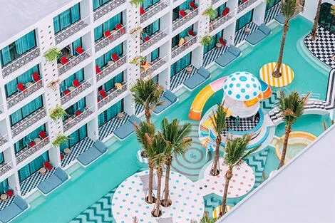 vol+hotel Sejour Sugar Marina Hôtel - POP - Kata Beach 4* Thailande Phuket