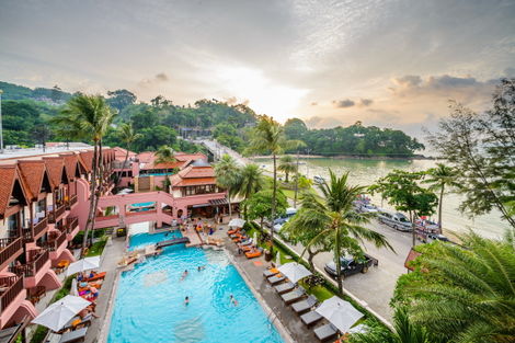 Thailande-Phuket, Hôtel Seaview Patong 4*