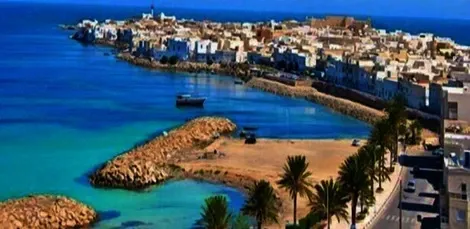 Hôtel Houria House Sable D'or mahdia TUNISIE