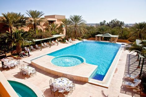 Tunisie-Tozeur, Hôtel Ksar Rouge 4*
