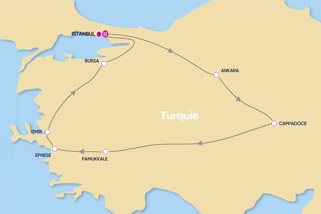 Circuit Trésors de Turquie istanbul Turquie