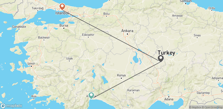 Circuit Sur les traces des sultans et des fées : de la capitale aux rivages d'Antalya istanbul Turquie