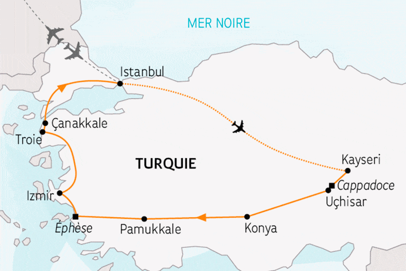 Circuit Turquie, au carrefour de l'Orient et de l'Occident istanbul Turquie