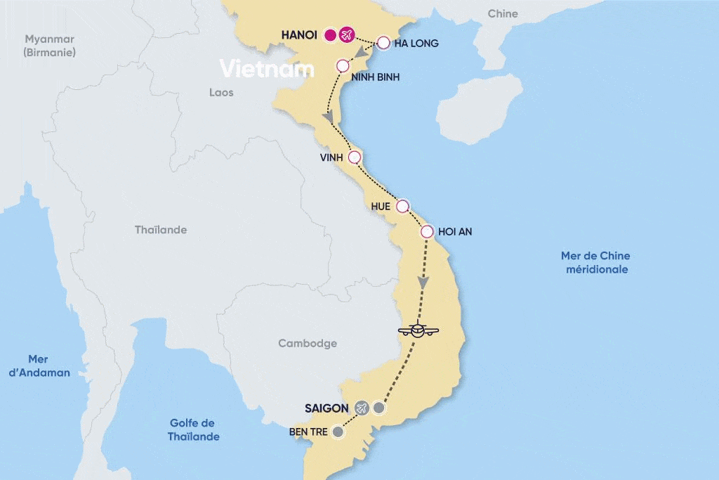 Circuit Incontournables du Nord au Sud Vietnam hanoi Vietnam