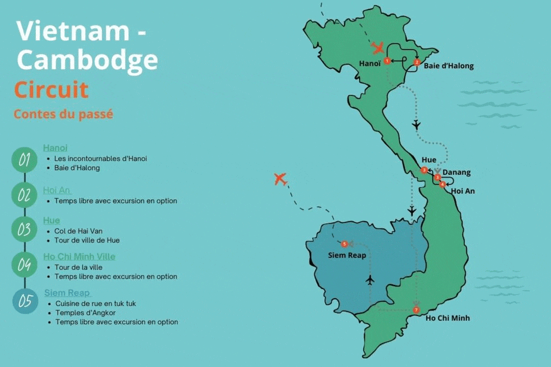 Mon Circuit Privé Contes du passé Vietnam & Cambodge hanoi Vietnam