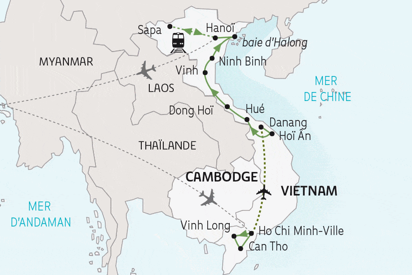 Circuit Sourires d'Indochine, à la rencontre des ethnies hochiminh Vietnam