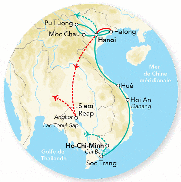Circuit Immersion au Vietnam & Cambodge - 2026 hochiminh Vietnam
